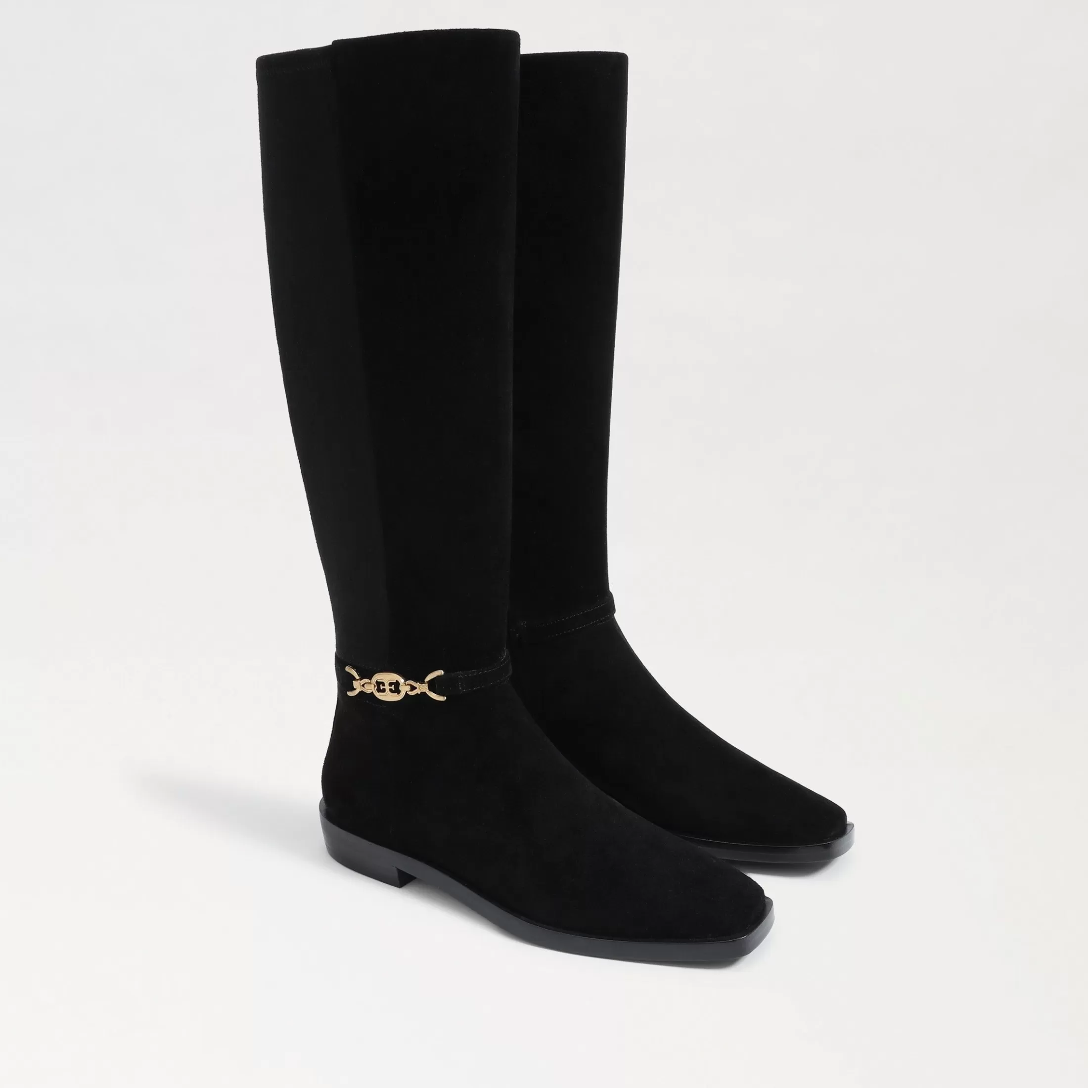 Womens Sam Edelman Clive Embellished Riding Boot