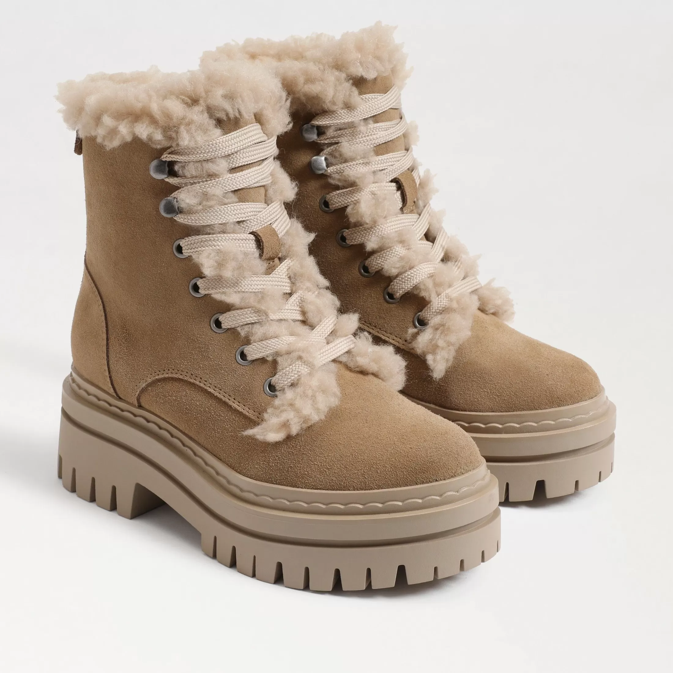 Womens Sam Edelman Kyler Lace Up Combat Boot