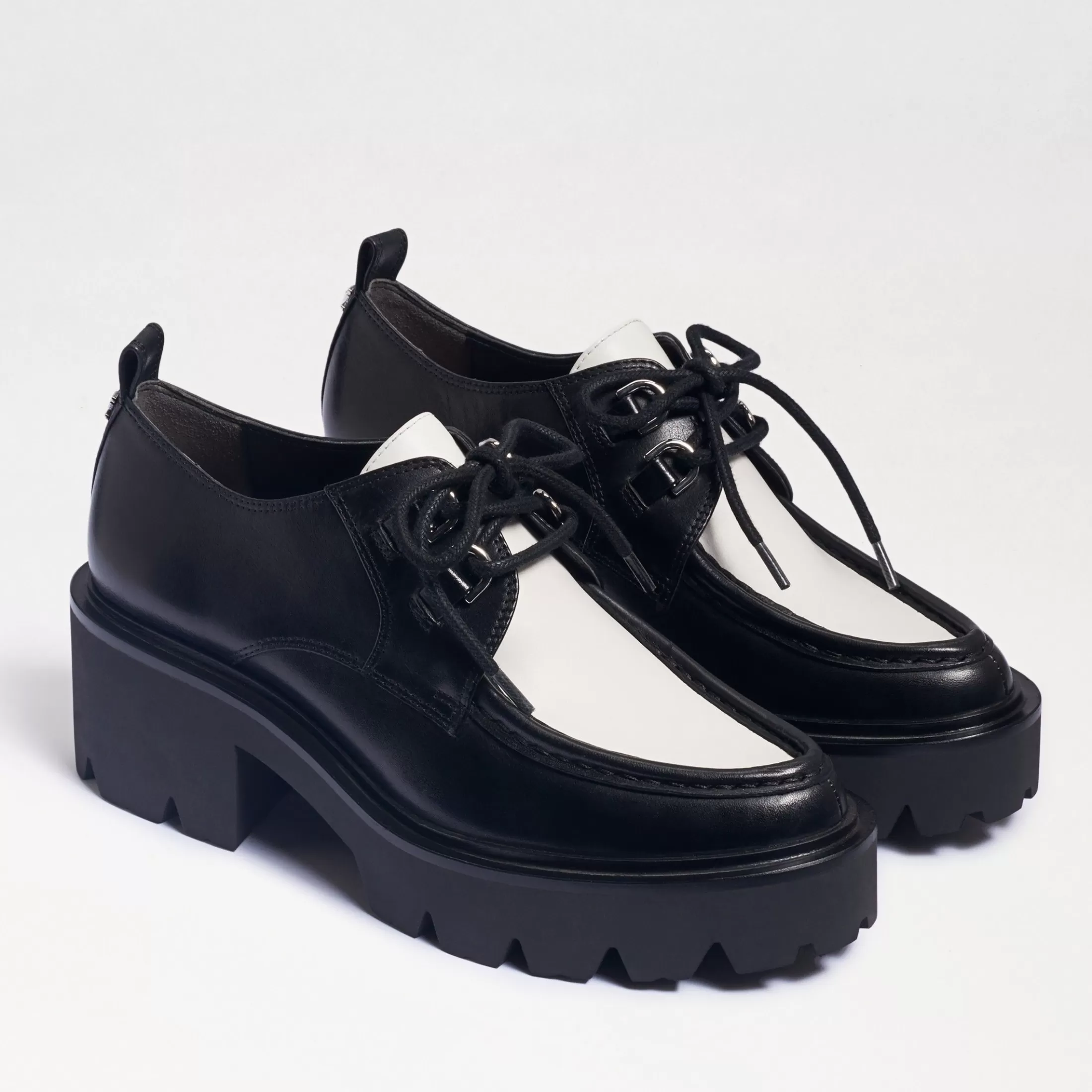Womens Sam Edelman Monna Lace Up Lug Sole Loafer