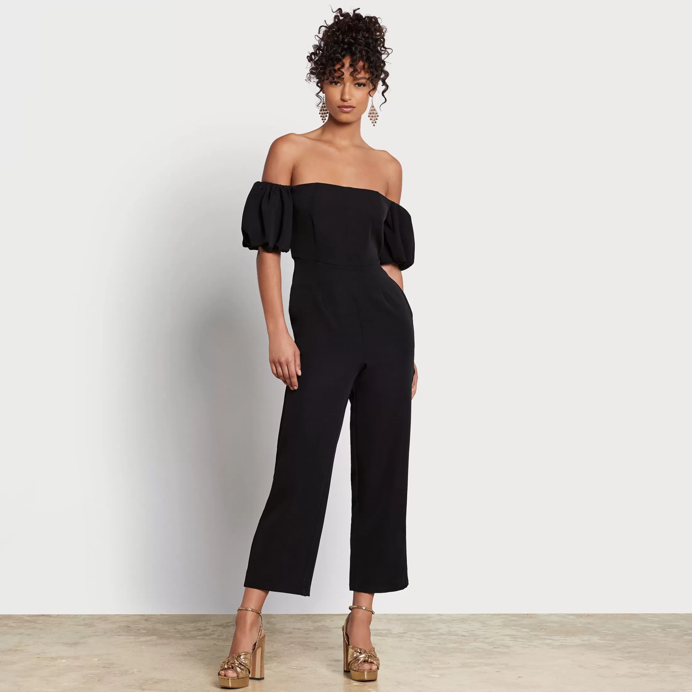Womens Sam Edelman Off Shoulder Jumpsuit