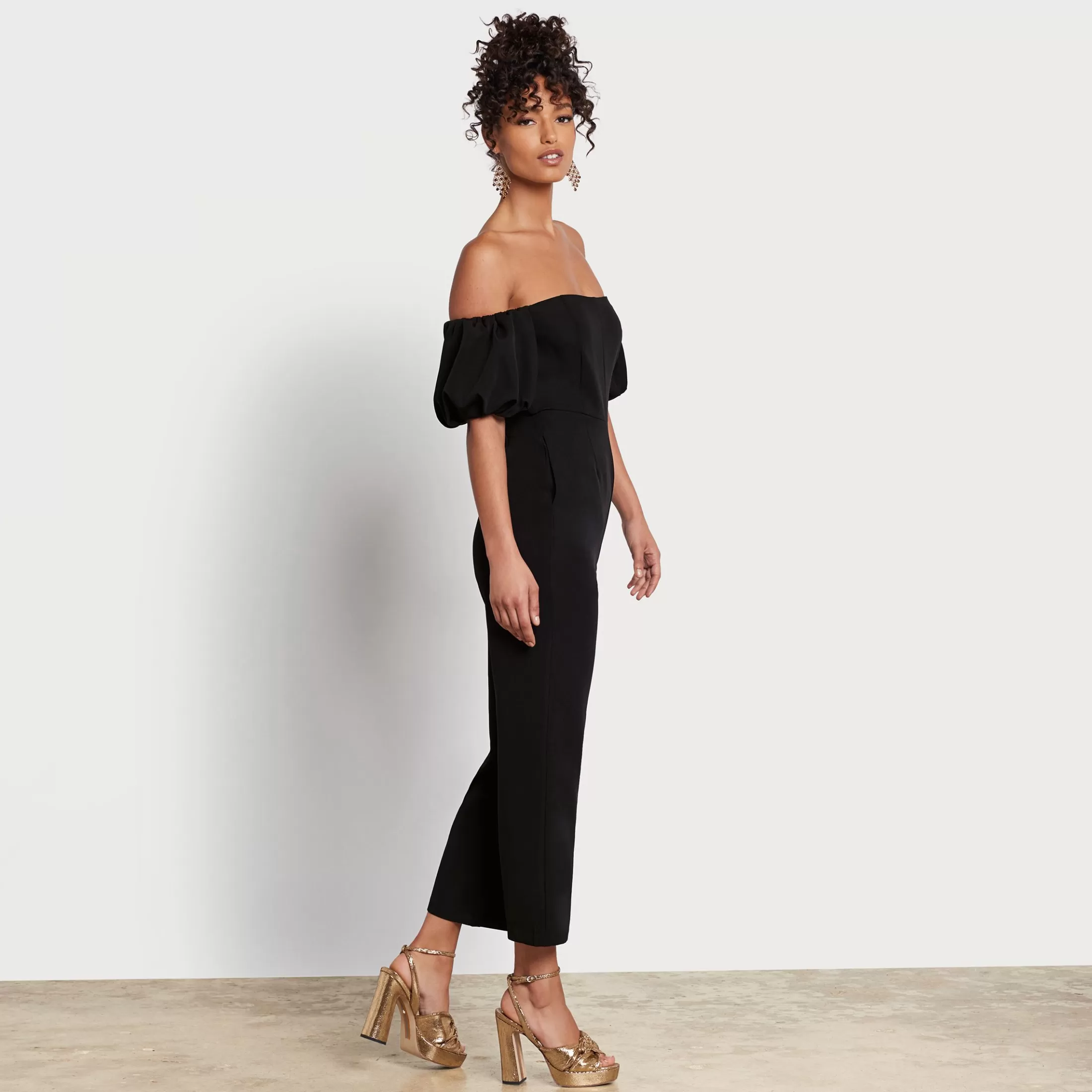 Womens Sam Edelman Off Shoulder Jumpsuit