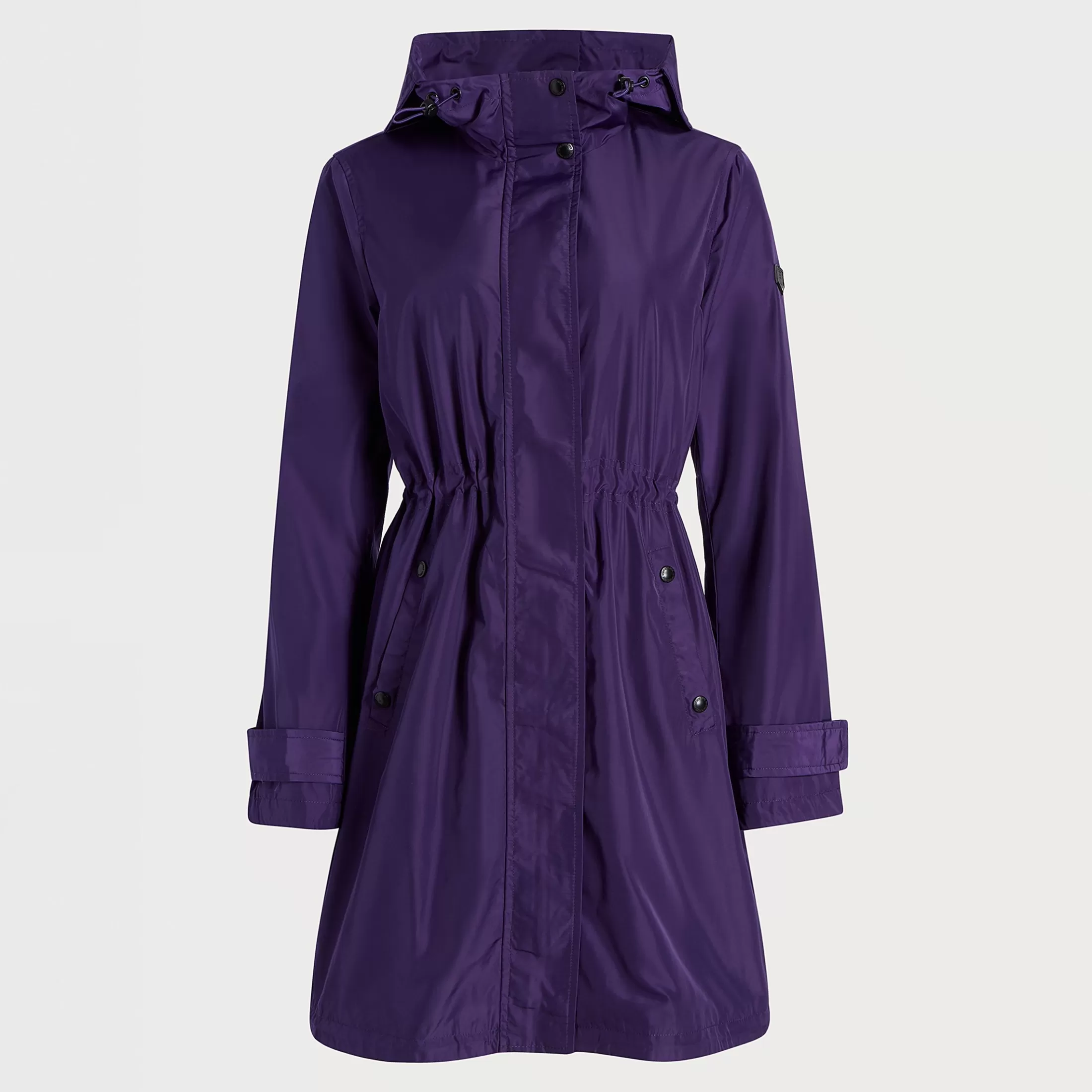 Womens Sam Edelman Rain Anorak Jacket With Wide Hood