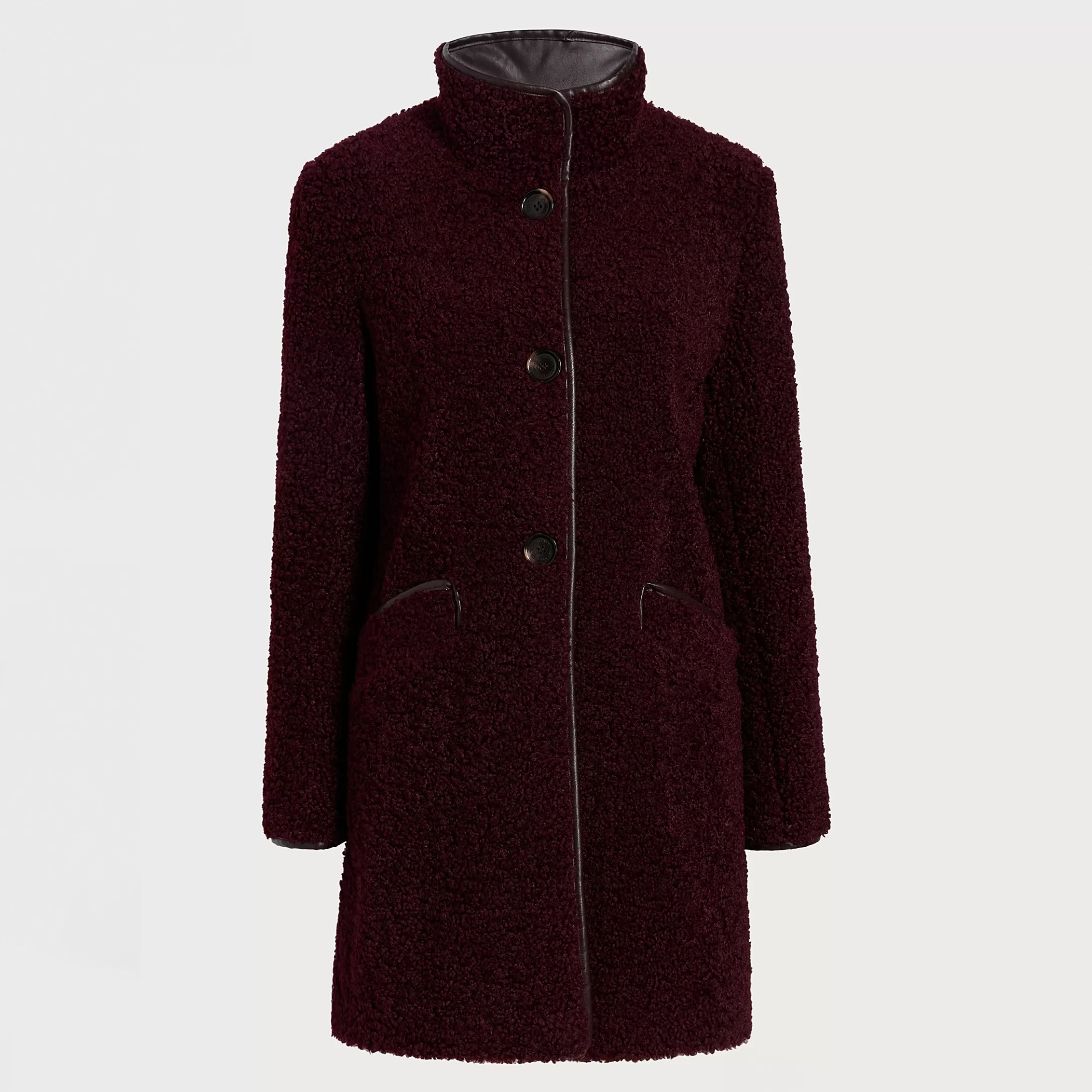 Womens Sam Edelman Teddy Coat